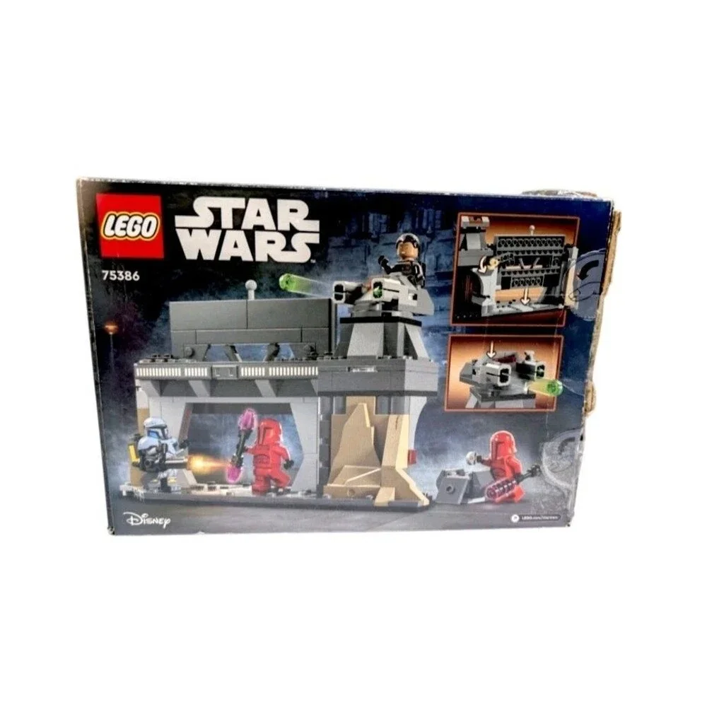 LEGO Star Wars 75386 Paz Vizsla & Moff Gideon Battle Mandalorian Set Damaged Box